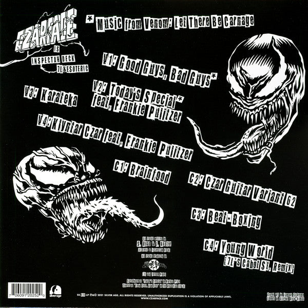 Czarface : Music From Venom: Let There Be Carnage (12", EP, Ltd, Cle)