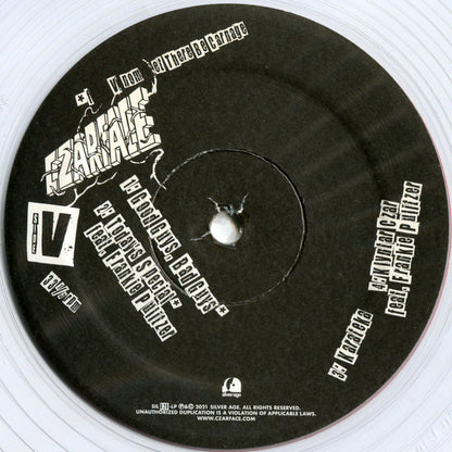 Czarface : Music From Venom: Let There Be Carnage (12", EP, Ltd, Cle)
