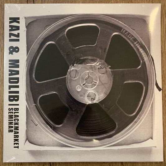 Kazi & Madlib : Blackmarket Seminar (2xLP, Album, RE, RM)