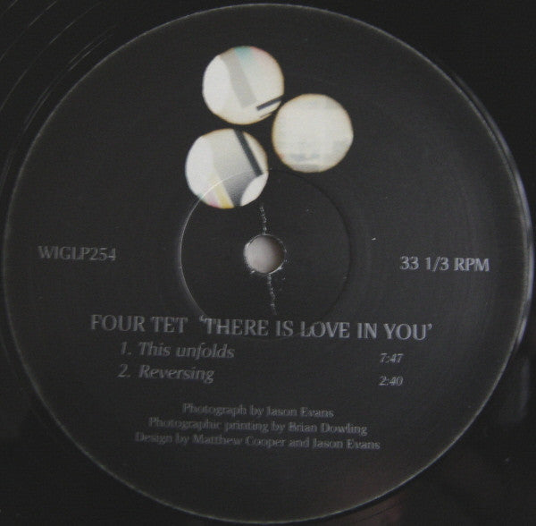 Four Tet : There Is Love In You (2x12", Album, 180)