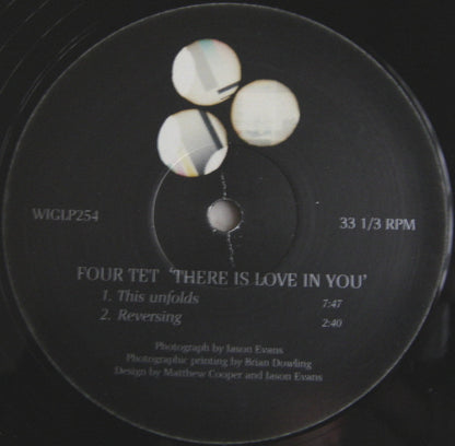 Four Tet : There Is Love In You (2x12", Album, 180)