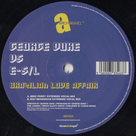 George Duke Vs E-S/L : Brazilian Love Affair (12", Single)