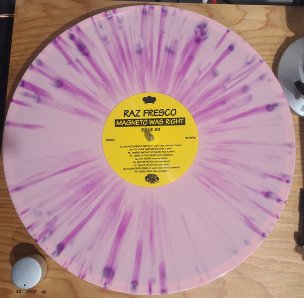 Raz Fresco : Magneto Was Right -  Issue #3 (LP, Album, Ltd, Num, Pin)