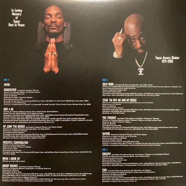 Snoop Dogg : Tha Doggfather (2xLP, Album, Ltd, RE, RM, Bla)