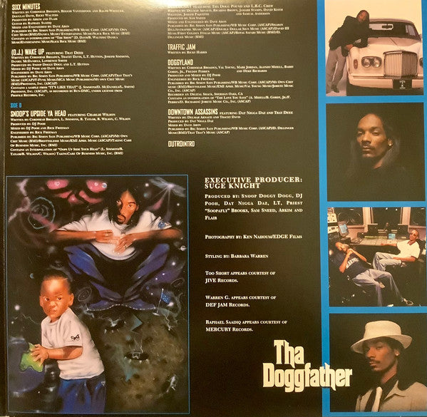 Snoop Dogg : Tha Doggfather (2xLP, Album, Ltd, RE, RM, Bla)