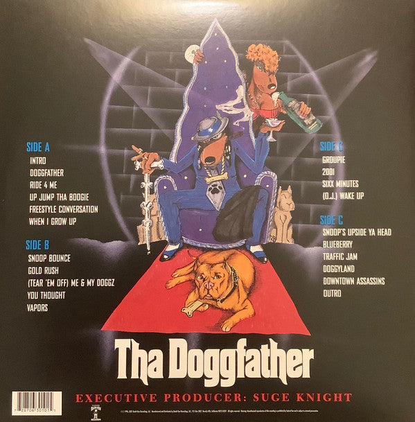 Snoop Dogg : Tha Doggfather (2xLP, Album, Ltd, RE, RM, Bla)