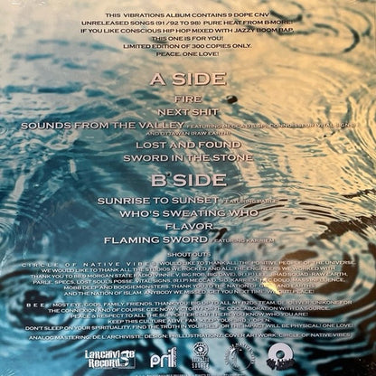 Circle Of Native Vibes : Vibrations (LP, Album, Ltd)