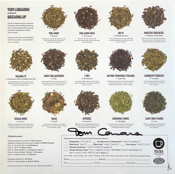 Tom Caruana : Brewing Up (LP, Album, Ltd, Roo)