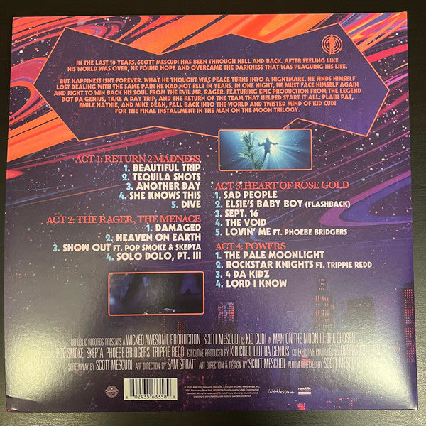 Kid Cudi : Man On The Moon III: The Chosen (2xLP, Album)