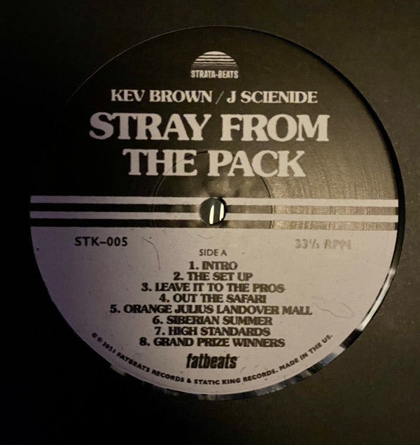 Kev Brown  &  J Scienide : Stray From The Pack (LP, Ltd, Spl)