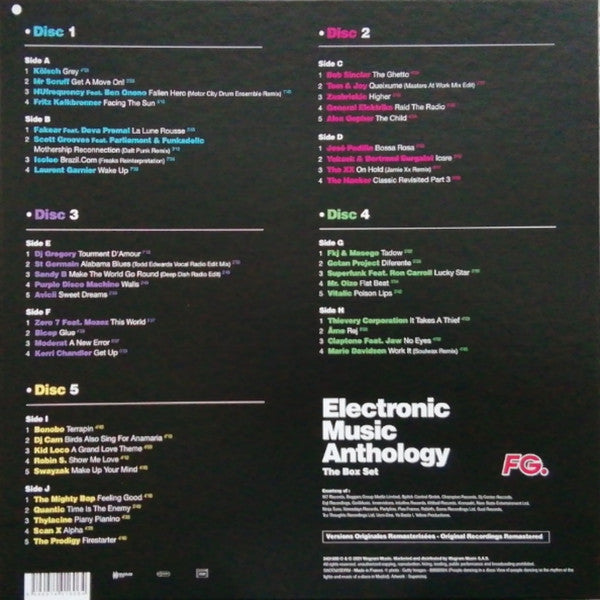 Various : Electronic Music Anthology - The Box Set (5xLP, Comp, Ltd + Box)