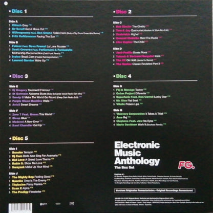 Various : Electronic Music Anthology - The Box Set (5xLP, Comp, Ltd + Box)