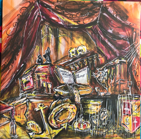 Knowledge The Pirate : Hidden Treasure (LP, Ltd, Squ)
