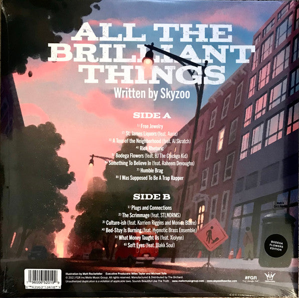Skyzoo : All The Brillant Things (LP, Album, Ltd, Whi)