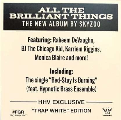 Skyzoo : All The Brillant Things (LP, Album, Ltd, Whi)