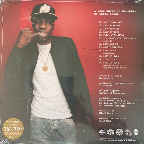 Eddie Kaine, Big Ghost LTD : A Tree Grows In Brooklyn (LP, Album, Ltd, Num, Pin)