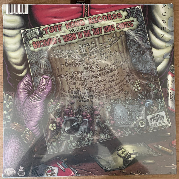 Buckwild : Diggin' In The Tuff Kong Crates (LP, Ltd, Num, Red)