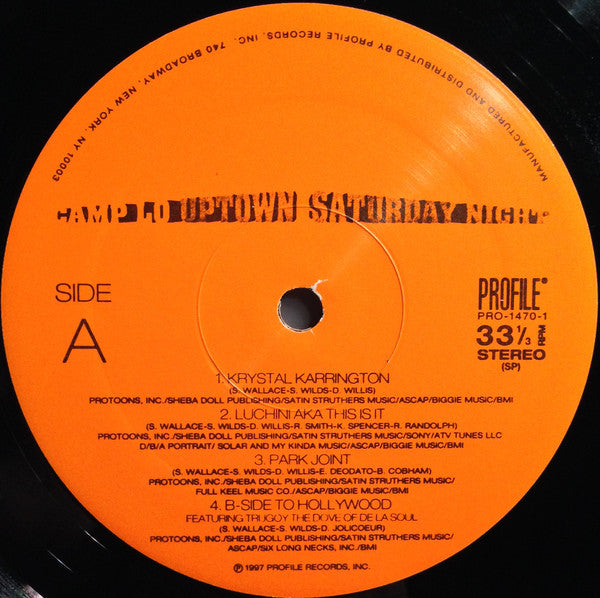 Camp Lo : Uptown Saturday Night (2xLP, Album)