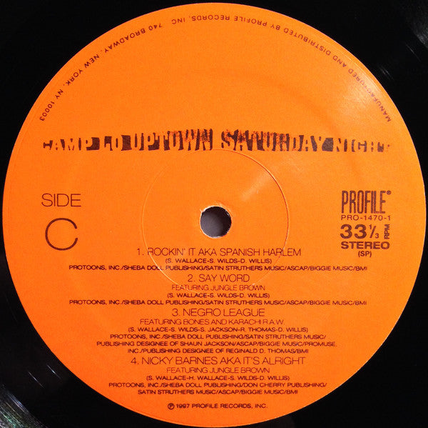 Camp Lo : Uptown Saturday Night (2xLP, Album)
