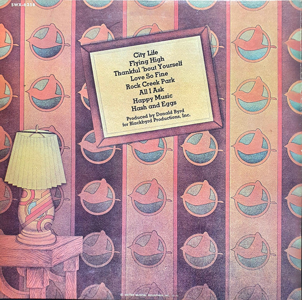 The Blackbyrds : City Life (LP, Album, Promo, Gat)