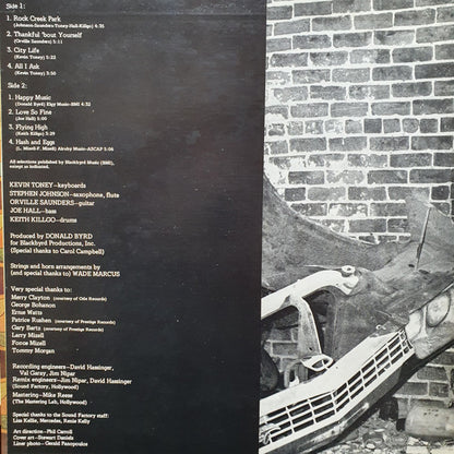 The Blackbyrds : City Life (LP, Album, Promo, Gat)