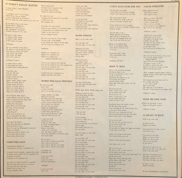 Zapp : The New Zapp IV U (LP, Album, Promo)