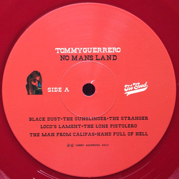 Tommy Guerrero : No Mans Land (LP, Album, RE, Red)