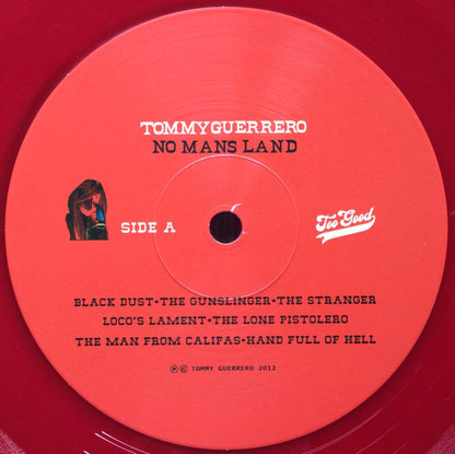 Tommy Guerrero : No Mans Land (LP, Album, RE, Red)