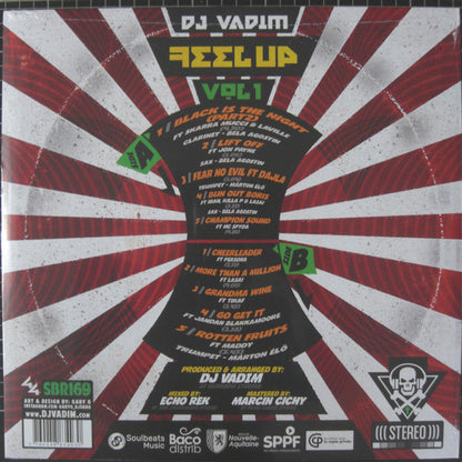 DJ Vadim : Feel Up Vol.1 (LP, Album, Ltd, Tra)