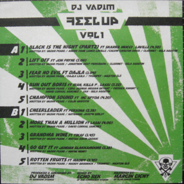 DJ Vadim : Feel Up Vol.1 (LP, Album, Ltd, Tra)