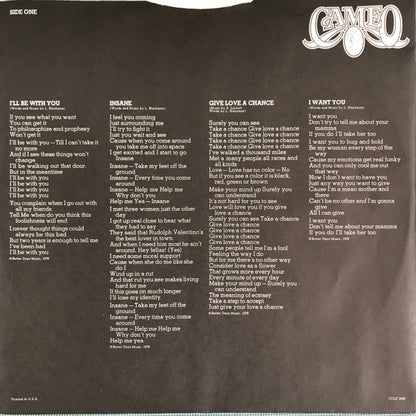 Cameo : Ugly Ego (LP, Album, Kee)