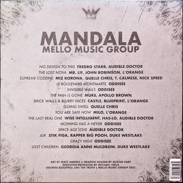 Mello Music Group : Mandala (LP, Comp, Gol)