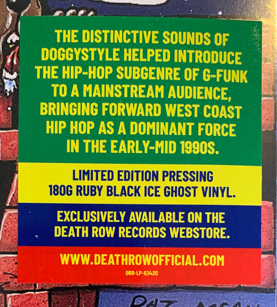 Snoop Dogg : Doggystyle (2xLP, Album, Ltd, RE, Rub)