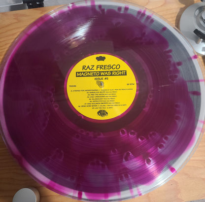 Raz Fresco : Magneto Was Right - Issue #5 (LP, Ltd, Num, Pur)