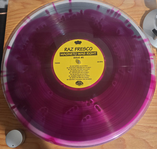 Raz Fresco : Magneto Was Right - Issue #5 (LP, Ltd, Num, Pur)