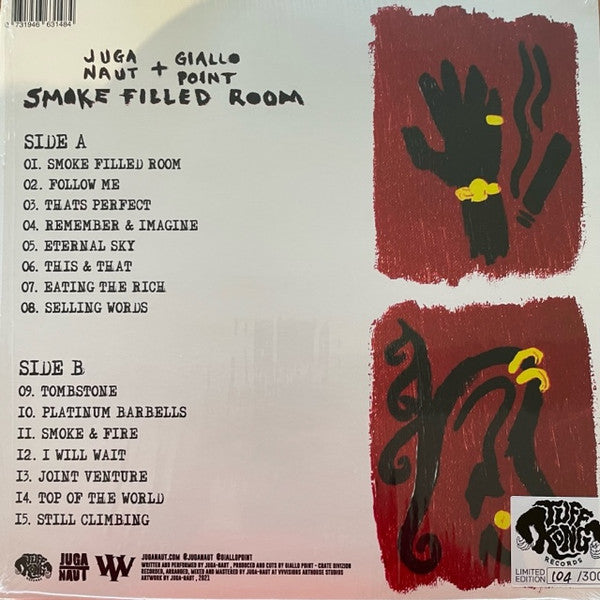 Juga-Naut, Giallo Point : Smoke Filled Room (LP, Album, Ltd, Num, Mus)