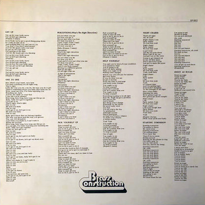 Brass Construction : Brass Construction IV (LP, Album, Promo)