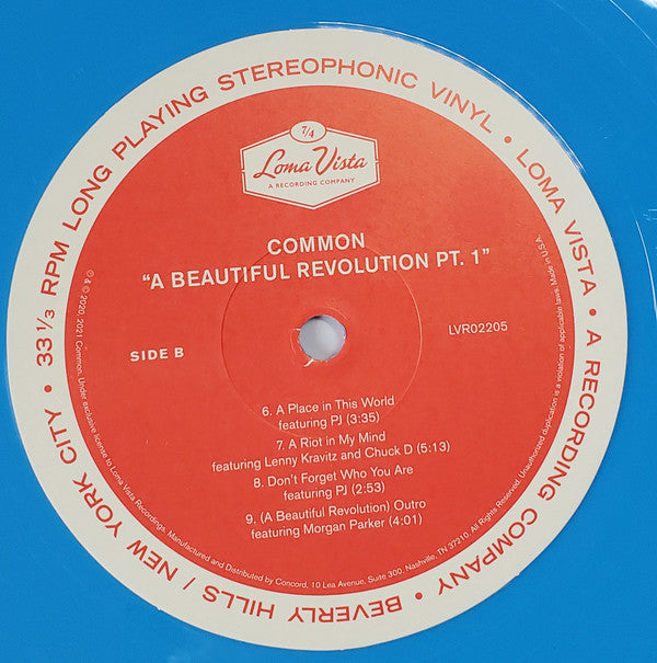 Common : A Beautiful Revolution Pt. 1 & 2 (LP, Blu + LP, Yel + Album, Comp, Club, Dlx, Ltd, N)