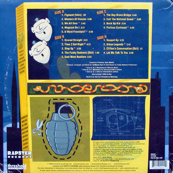 Kut Masta Kurt Presents Masters Of Illusion : Masters Of Illusion (2xLP, Album)