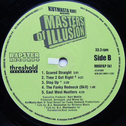Kut Masta Kurt Presents Masters Of Illusion : Masters Of Illusion (2xLP, Album)