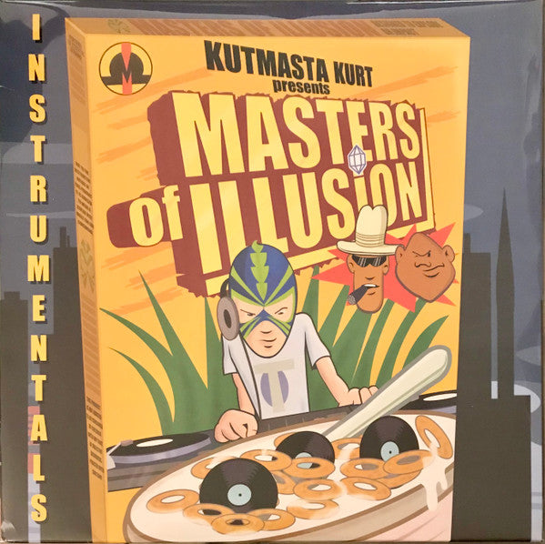 Kut Masta Kurt Presents Masters Of Illusion : Kut Masta Kurt Presents Masters Of Illusion - Instrumentals (2xLP)