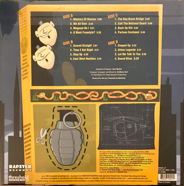Kut Masta Kurt Presents Masters Of Illusion : Kut Masta Kurt Presents Masters Of Illusion - Instrumentals (2xLP)