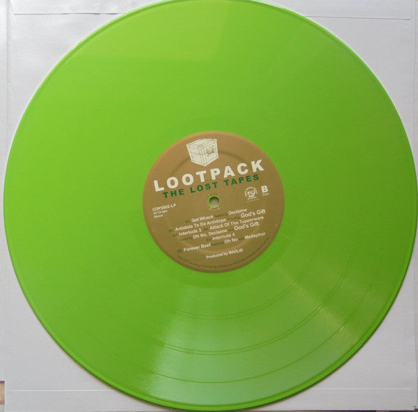 Lootpack : The Lost Tapes (2xLP, Album, Ltd, RE, Gre)