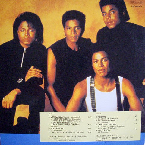The Jacksons : The Jacksons (LP, Comp, Promo)