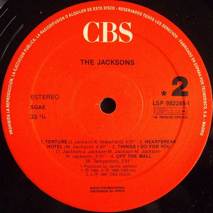The Jacksons : The Jacksons (LP, Comp, Promo)