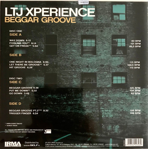 LTJ X-Perience : Beggar Groove (2xLP, Ltd, Whi)