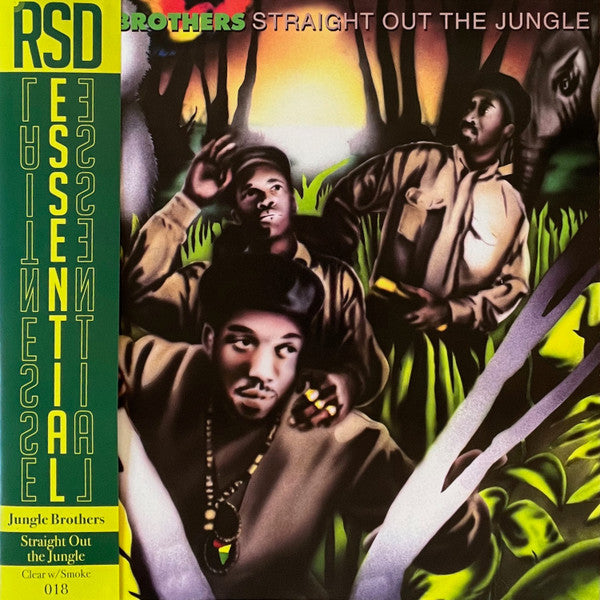 Jungle Brothers : Straight Out The Jungle (LP, Album, RSD, RE, Cle)