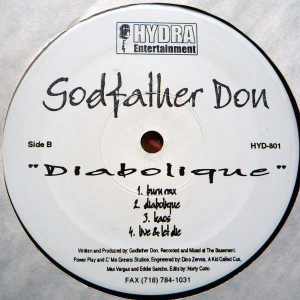 Godfather Don : Diabolique (2xLP, Album)