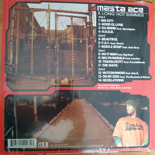 Masta Ace : A Long Hot Summer  (2xLP, Album, Ltd, RE)