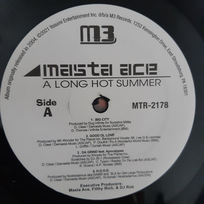 Masta Ace : A Long Hot Summer  (2xLP, Album, Ltd, RE)